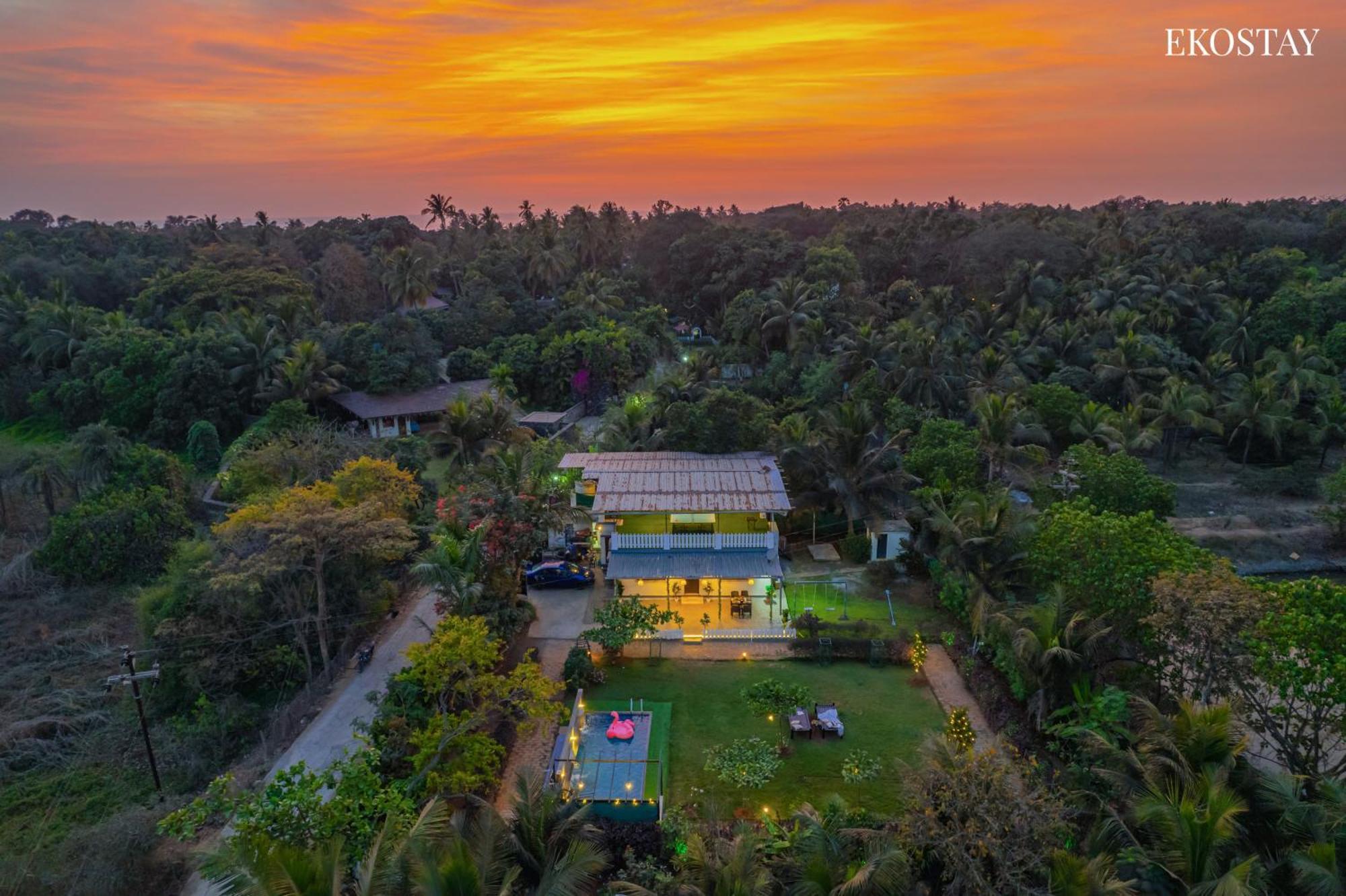 Eko Stay- Panorama Villa Alibaug Buitenkant foto
