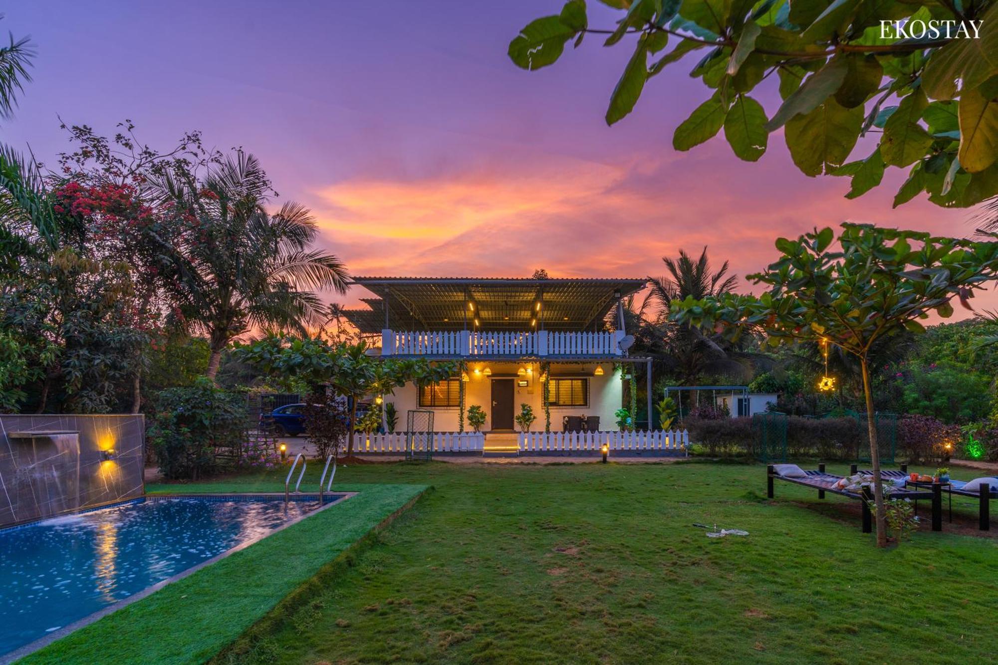 Eko Stay- Panorama Villa Alibaug Buitenkant foto